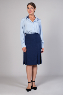 Юбка женская 4120АП, темно-синий #38ТС014120АП