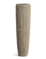 Кашпо TREEZ Effectory - серия Wow - Высокий конус Design - Капучино