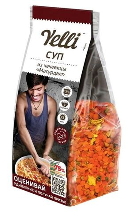 Масурдал Суп из чечевицы Yelli 250 гр