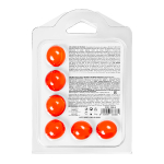 Набор из 6 шариков с массажным маслом с ароматом вишни Secret Play Brazilian Balls