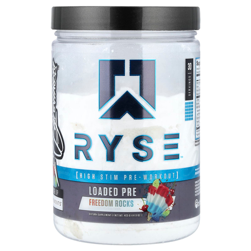 RYSE, Loaded Pre, Freedom Rocks, 420 г (14,8 унции)