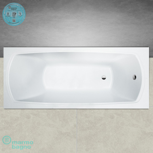 Ванна из литьевого мрамора Marmo Bagno Элза 170х75