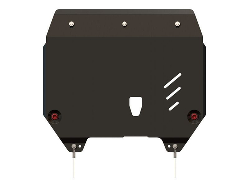 Защита картера и КПП Sheriff для Hyundai i20 I (PB) 2008-2012 арт.10.1630