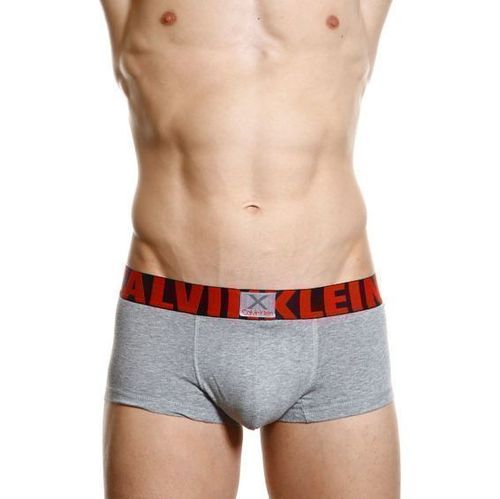 Мужские трусы боксеры Calvin Klein X Word Grey Red Modal