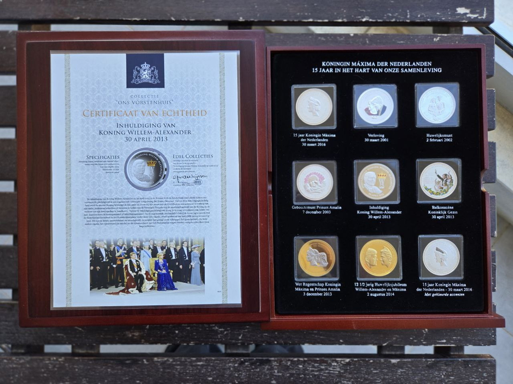 Netherlands. Commemorative Collector's Set: Celebrating the Life of Queen Máxima of the Netherlands