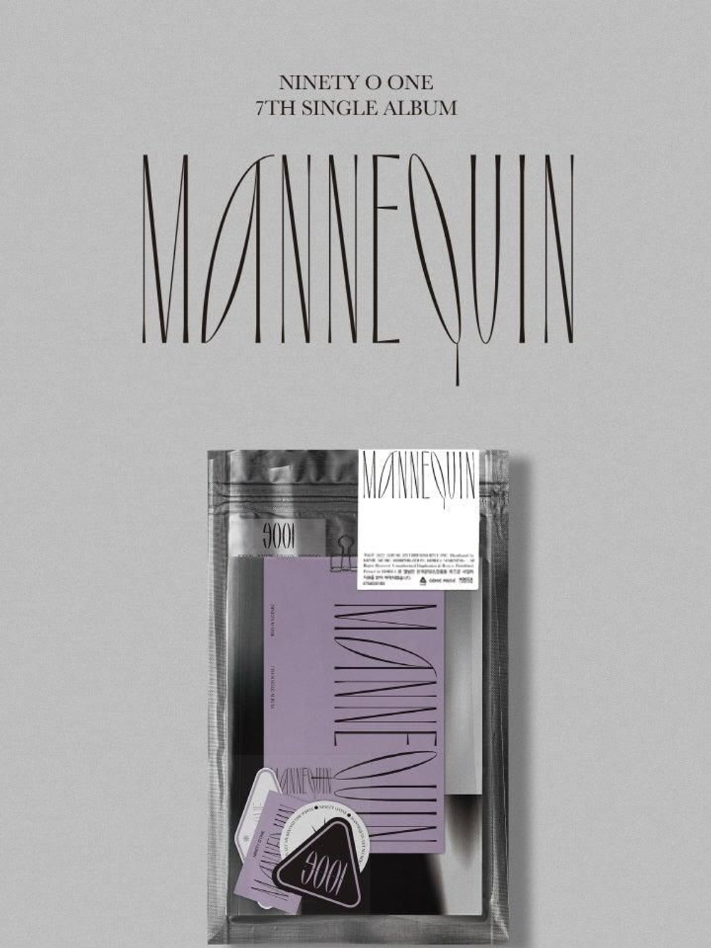 Альбом 9001 (NINETY O ONE) - MANNEQUIN 7th Single Album