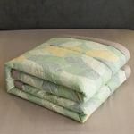 Комплект постельного белья Сатин с Одеялом 100% хлопок 160x80 на резинке OBR147