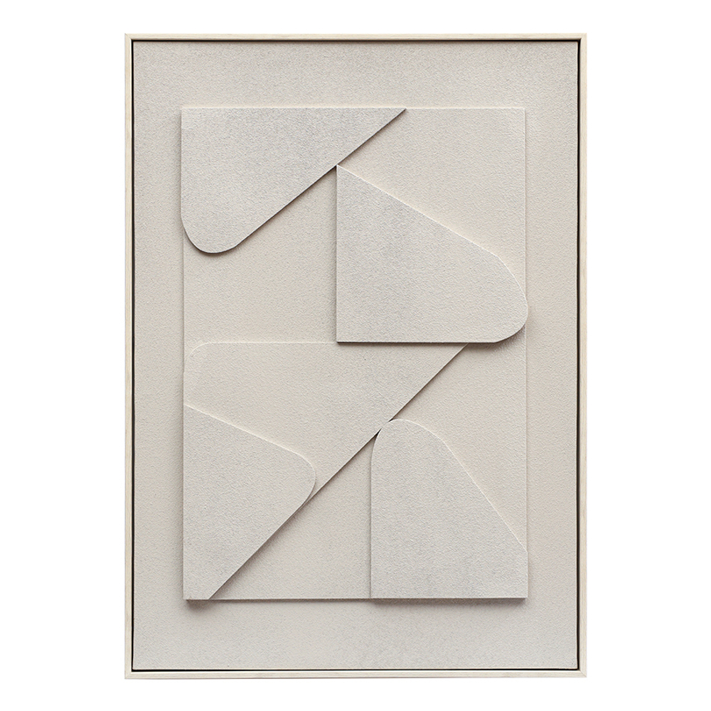 Панно декоративное с эффектом 3d minimalism triangle, 50х70 см