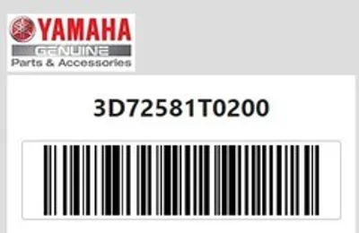 Диск тормозной Yamaha 3D72581T0200