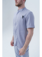 рубашка мужская медицинская на молнии TZ700