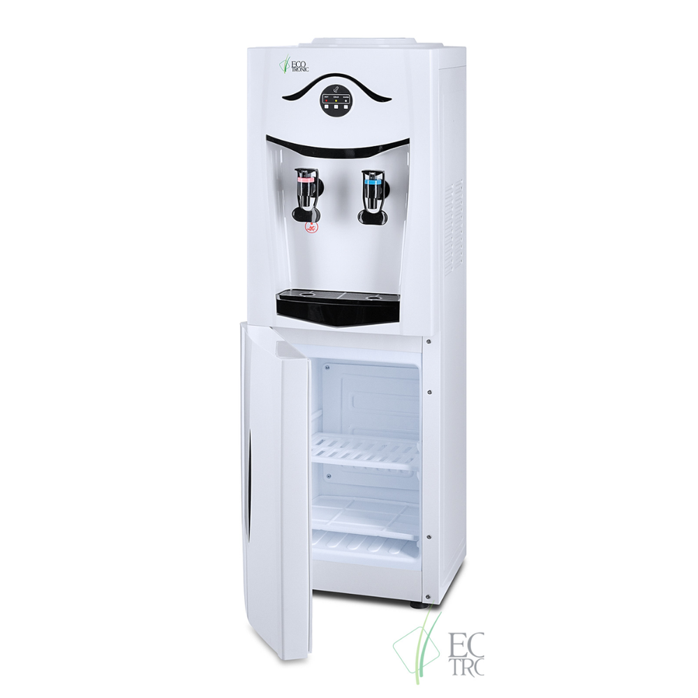 Кулер Ecotronic K21-LF white-black с холодильником