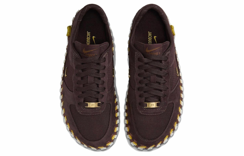 Кроссовки Jacquemus X Nike J Force 1 Low Lx Earth (Женская размерная сетка)