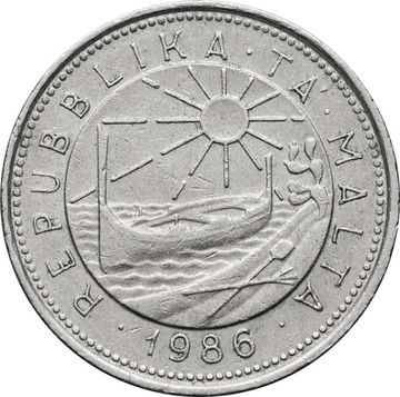 10 центов 1986 Мальта