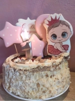 Имбирные пряники на торт принцесса