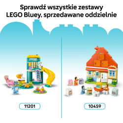 LEGO DUPLO Bluey - Прогулка за мороженным с Блуи 10458
