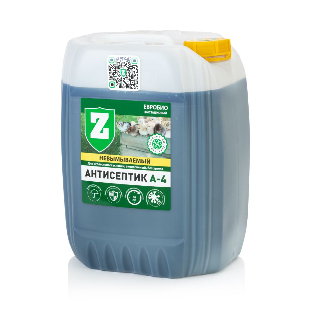 Антисептик для дерева Зелест ЕвроБио А-4 (Готовый состав)