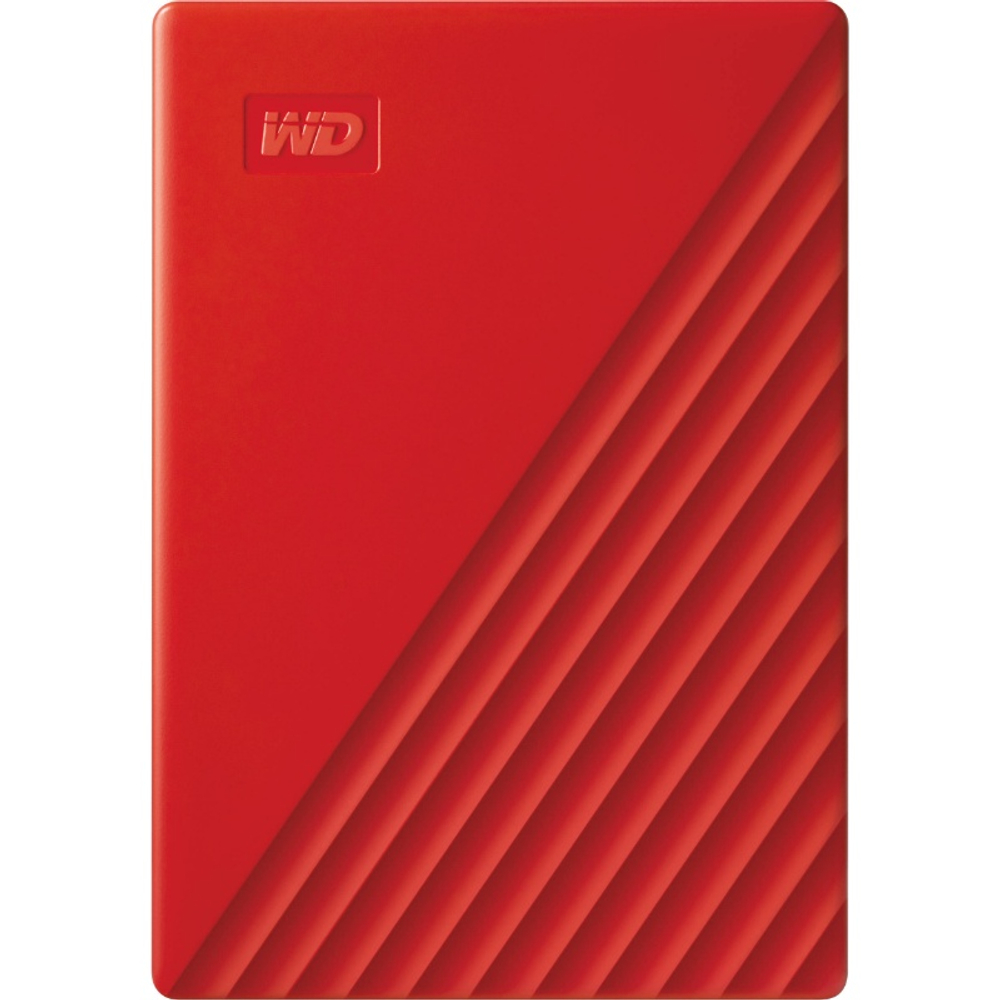 Внешний жесткий диск 6TB Western Digital WDBPKJ0040BBL-WESN, My Passport 2.5", USB 3.2 Gen1, Red