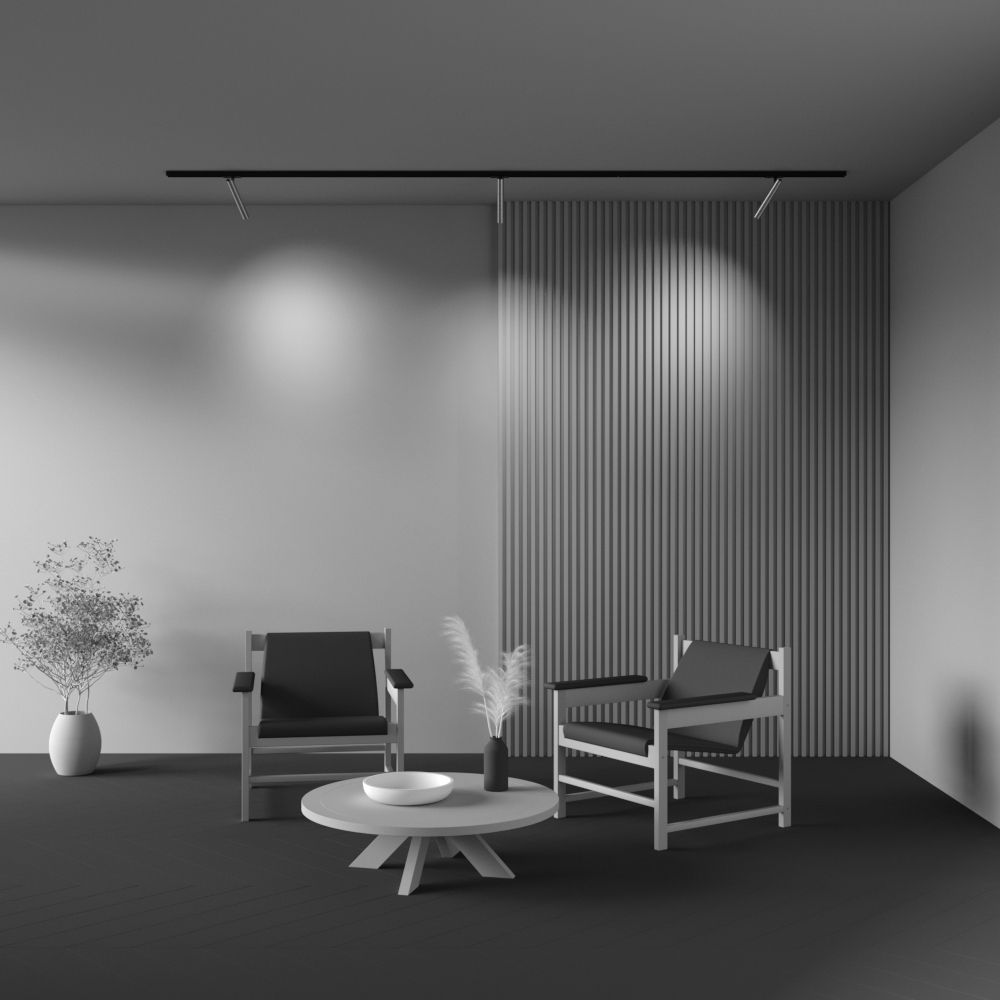 Трековый однофазный светодиодный светильник Maytoni Unity   TR141-1-6W3K-M-BS