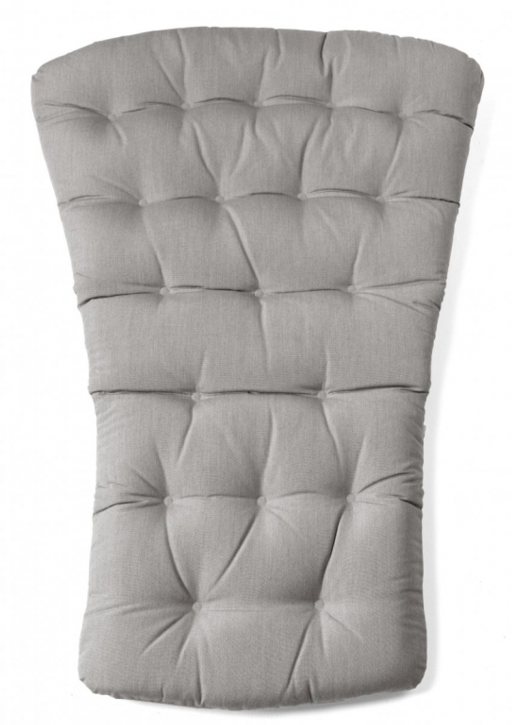 Лаунж-кресло пластиковое с подушкой Nardi Folio, табак, серый