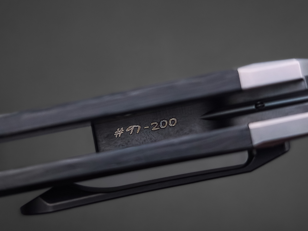 Складной нож DUKE [Tmax Beadblast Black Carbon]