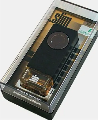 Ароматизатор на обдув SLIM - Кожа и дерево SLMV-151 (8мл)
