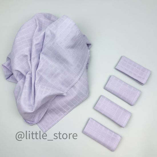 Комплект муслиновый, Лиловый