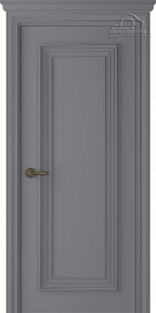 Дверь Палаццо 1 / Цвет Эмаль графит / Двери Belwooddoors