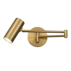 SLE201021-01 Светильник настенный Латунь/Латунь GU10 LED 1*5W 4000K ZOOM