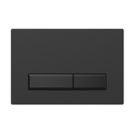 Кнопка смыва Aquatek (Акватек) Slim KDI-0000025, цвет Черная матовая