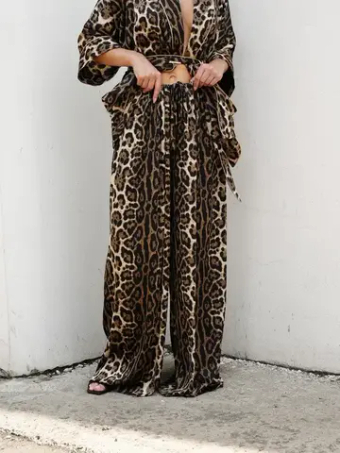 Костюм в пижамном стиле "Королевская бенгальская"