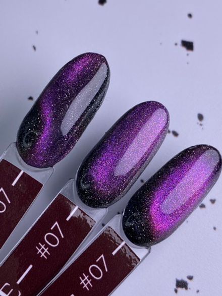 Unique Гель-лак Opal Cat Eye 07 (8ml)