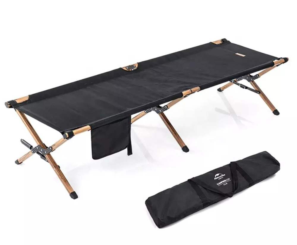 Раскладушка Naturehike XJC03 196х64х43 см кемпинговая, до 150 кг, КМФ