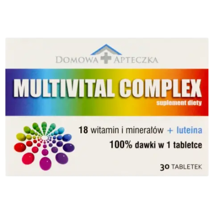 Главная Аптечка Мультивитальный комплекс - 30 таблеток