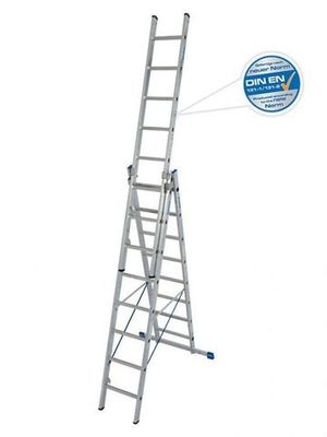 STABILO Универс. лестница из трёх частей, 3 х 9 перекладин (133755)