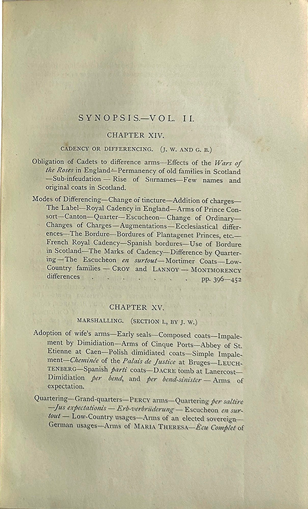 A treatise on heraldry British and foreign. В 2 т. Лондон. Edinburgh : W. & A.K. Johnston. 1892.