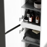 Шкаф-пенал Sancos Snob R подвесной, Bianco 350х350х1650