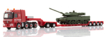 Тягач MB Actros `02 с пп с танком Leopard 2A7