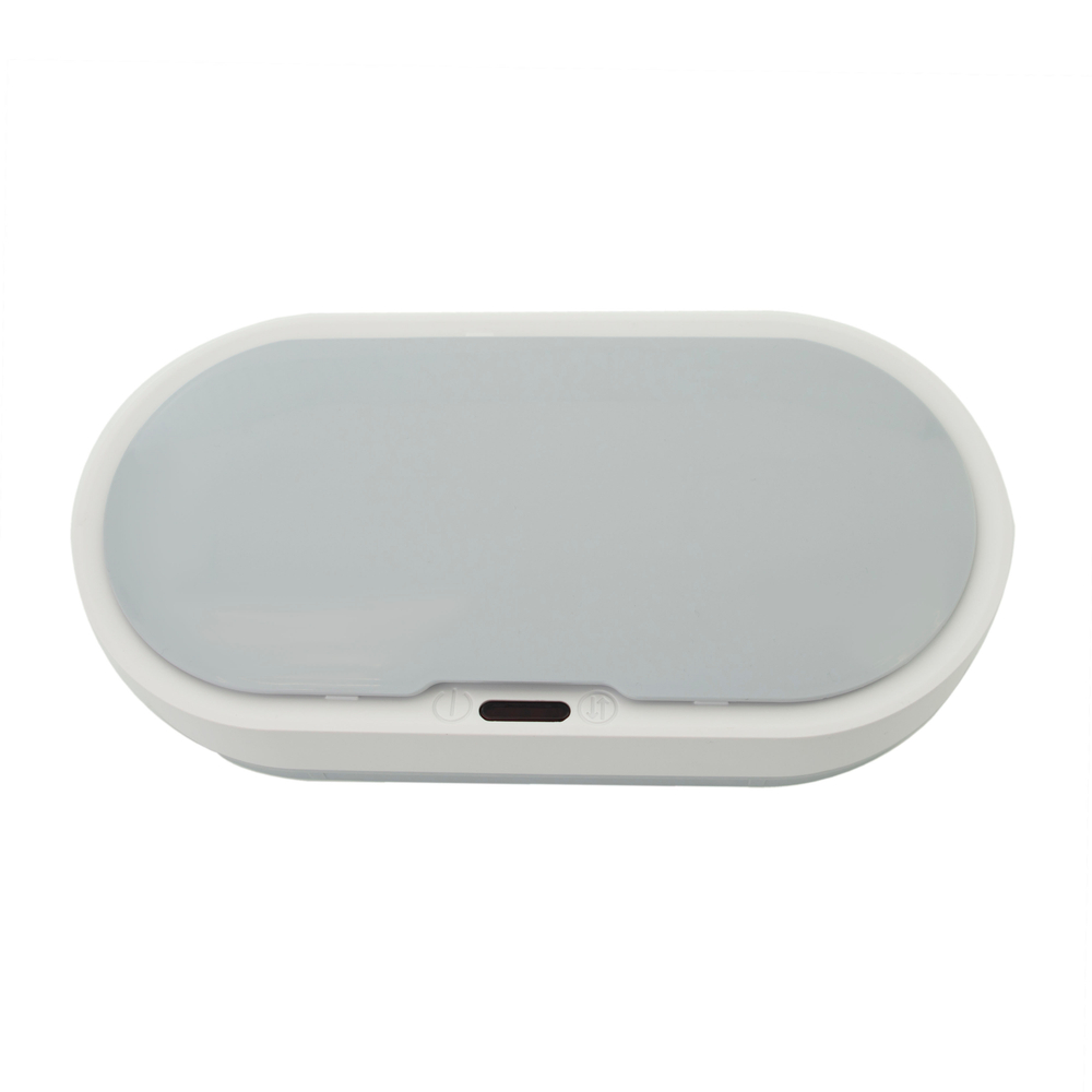 Ведро мусорное с ёршиком, сенсорное, JAH-6712, 8л (белый)