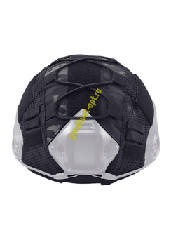 Тактический чехол на шлем нашлемник Черный