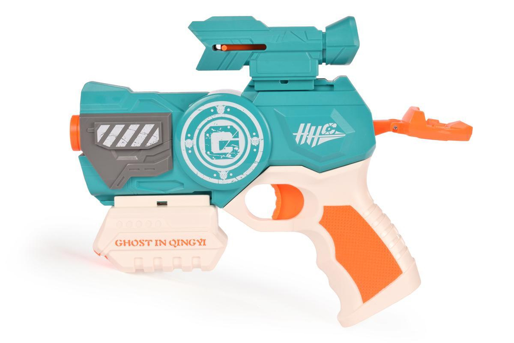 Пистолет с мягк.пулями, коробка 8004A