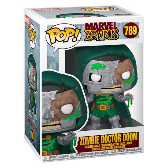 Фигурка Funko POP! Bobble Marvel Marvel Zombies Dr. Doom (789) 54384 / Фигурка Фанко ПОП! по мотивам вселенной "Marvel", Доктор Дум