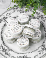 Свеча-бонбоньерка в подарок гостям