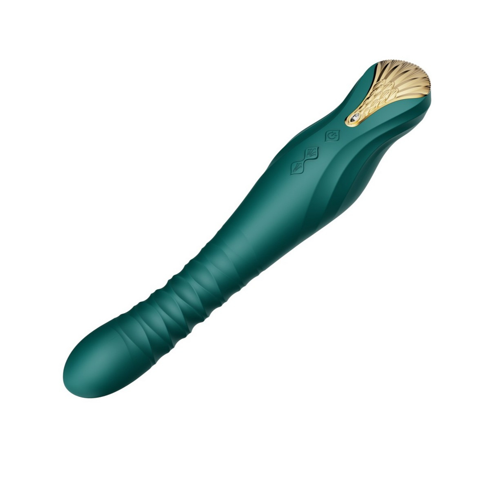 Premium вибростимулятор с поступательными движениями ZALO KING