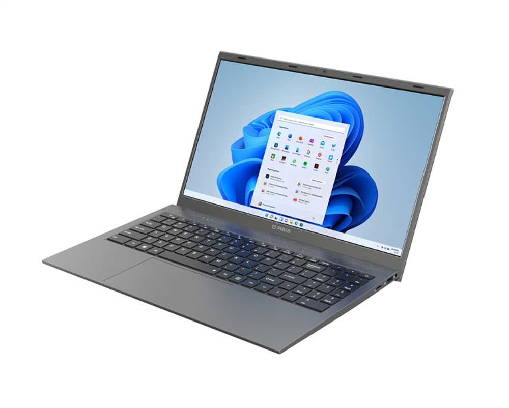 Ноутбук  Irbis Blizzard 15.6 ", Ryzen 7, 16 Гб RAM, 512 Гб SSD, Radeon Graphics, Серый