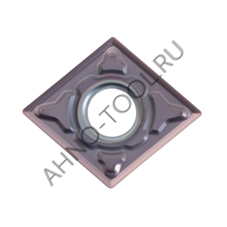 Пластина твердосплавная ISO CNMG120404-MMA APM20B AHNO по жаропроч. и нерж.стали, получистовая