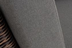 "Капри" модуль диванный угловой с подушками, цвет коричневый