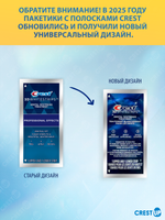 Отбеливающие полоски для зубов Crest 3D Whitestrips Professional Effects 10 пакетиков 1/2 курса