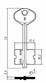 Заготовка дверняк КЕРБЕРОС 3