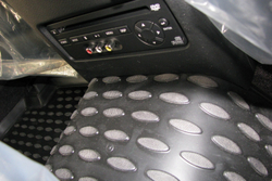 Коврики Standard, в салон INFINITI FX35 2003-2009, 4 шт. (полиуретан, чёрные) Element.NLC.76.01.210