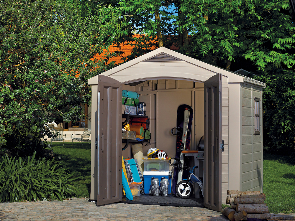 Пластиковый хозблок Keter Factor 8x6